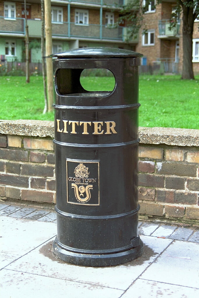 Cast Iron Bins CIS Street Furniture