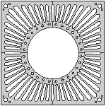 1007SUNBURST SQUARE